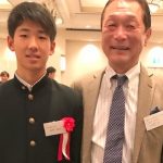坂井駿也君　U-15日本代表表彰おめでとう！